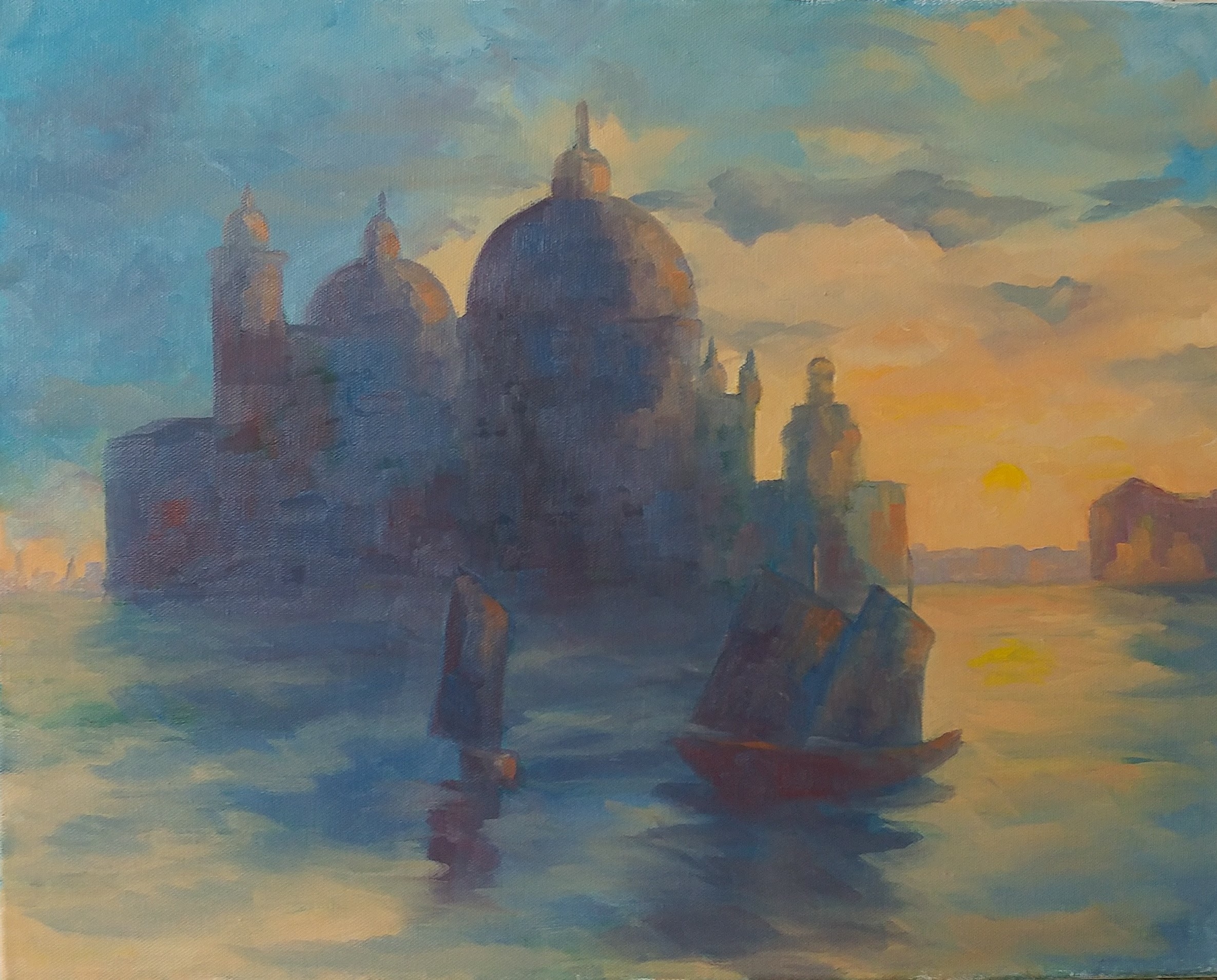 Santa Maria della Salute, Sunset